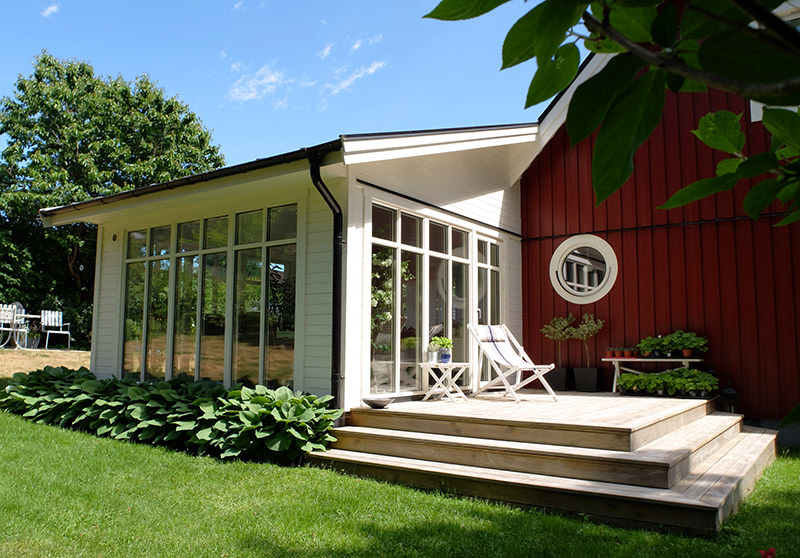 Bygga Uterum & Inglasad Veranda