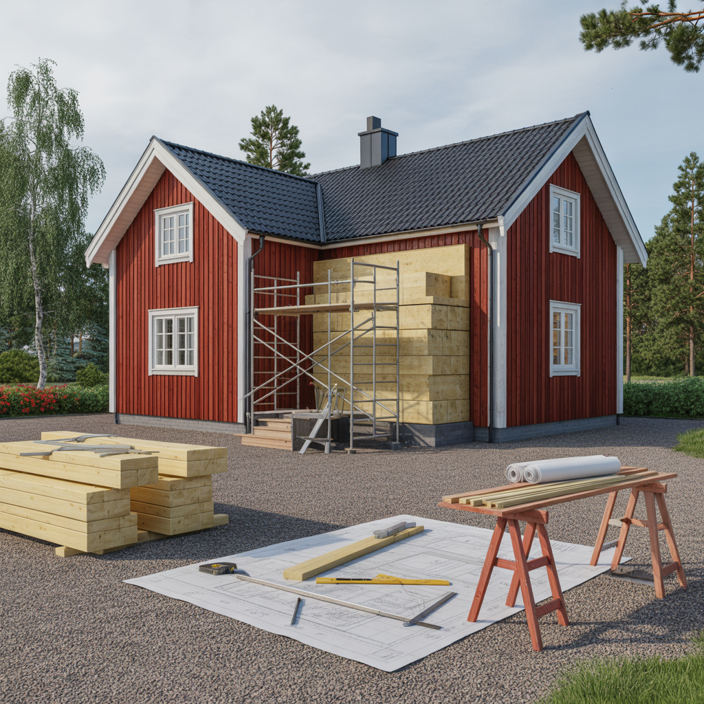 checklista for bygglov och anmalan vid tillbyggnad