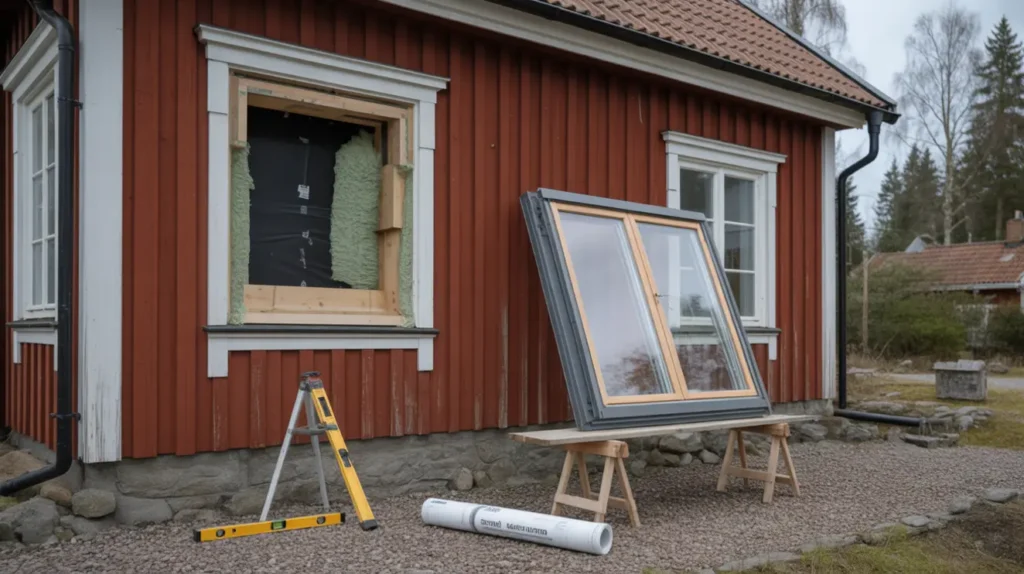 f nsterbyte i villa u v rde materialval montering och kostnad rot avdrag