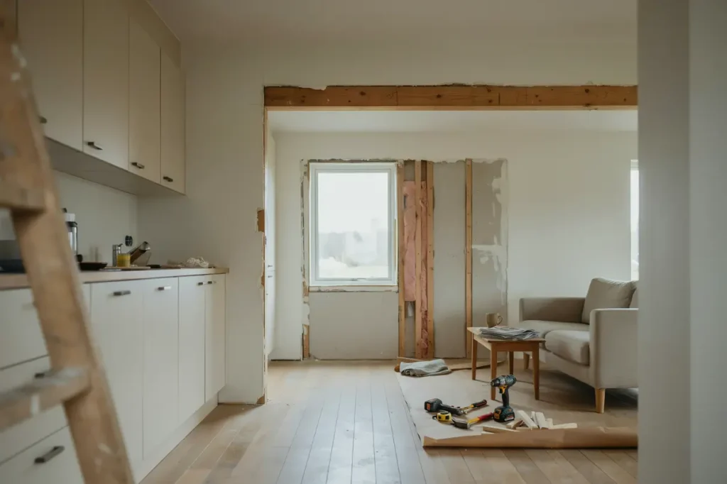 ppen planl sning med mer ljus s lyckas du ta upp v gg f r f nster och ppna mellan k k och vardagsrum