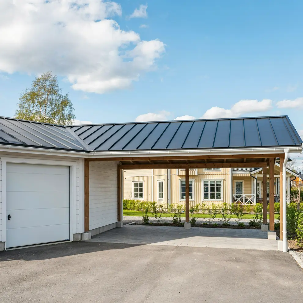 bygga carport garage skogas huddinge stockholm